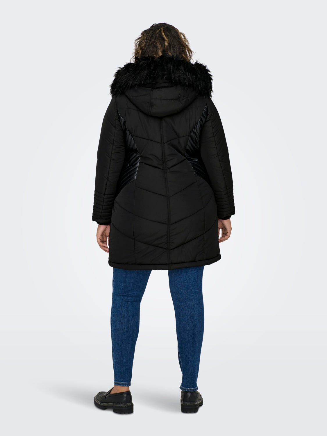 Curvy quiltet jacket