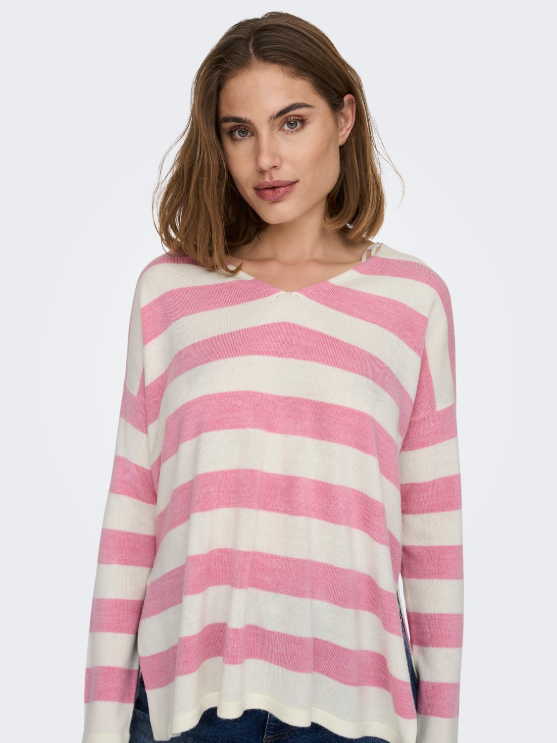 V-neck Knitted Pullover