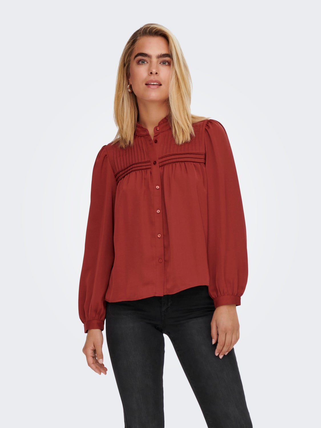 Button Long Sleeved Top