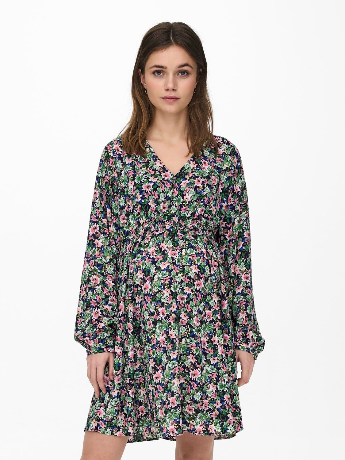 Mama flower patterned Dress