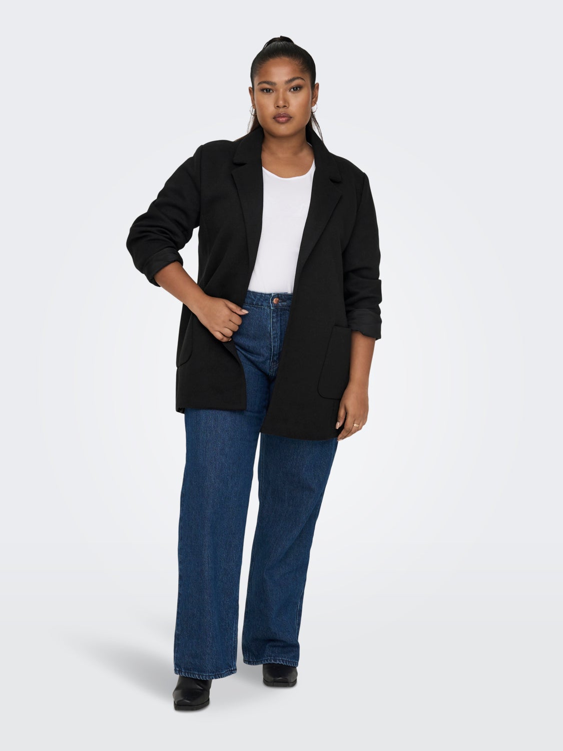 Curvy classic blazer