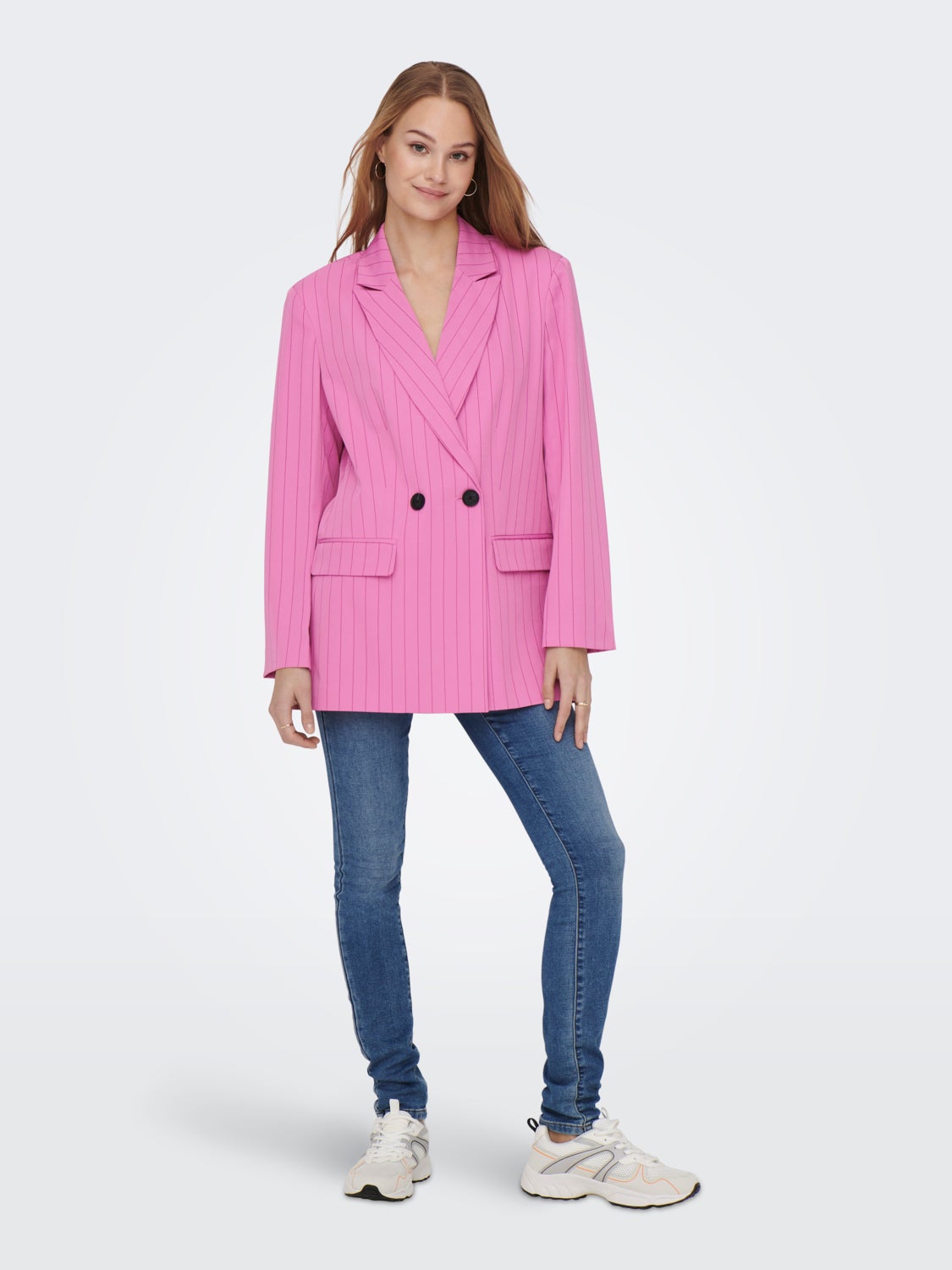 Oversize Fit Reverse Blazer
