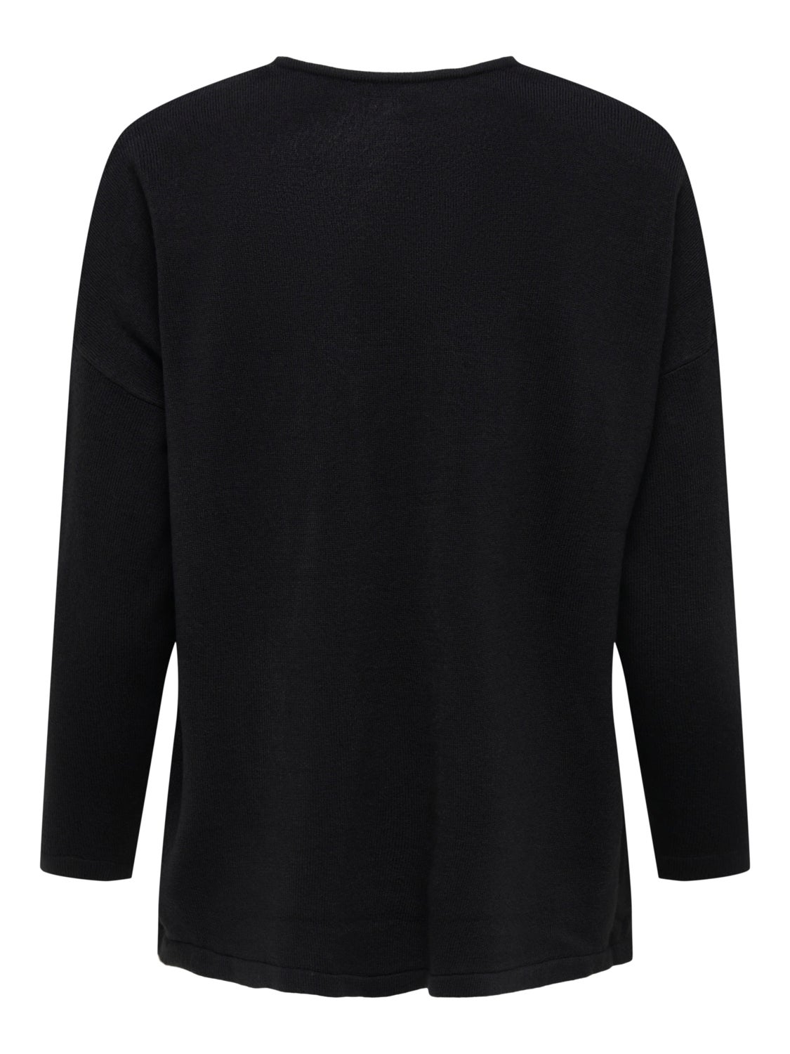 Petite V-neck Knitted Pullover