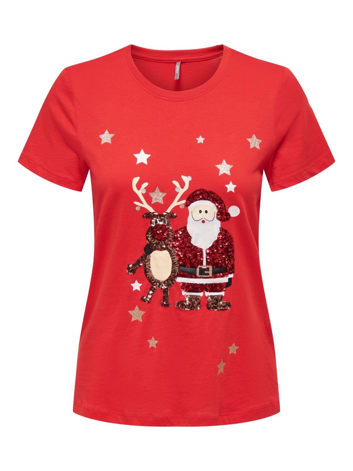 Christmas Short Sleeved Top