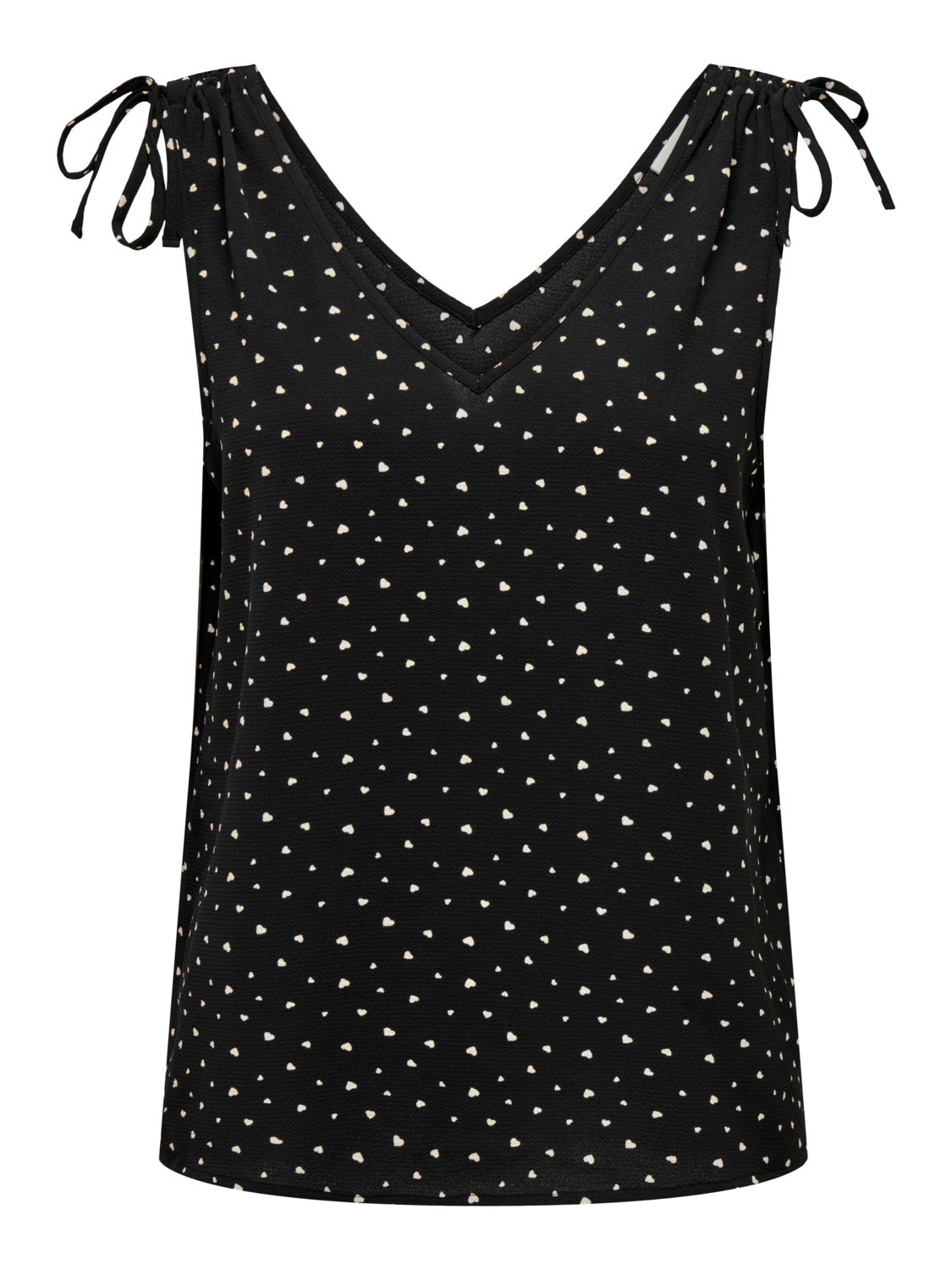 V-Neck Top With Strap Details