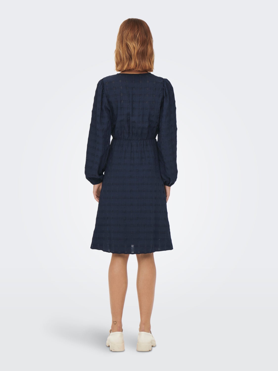 Below knee Wrap dress