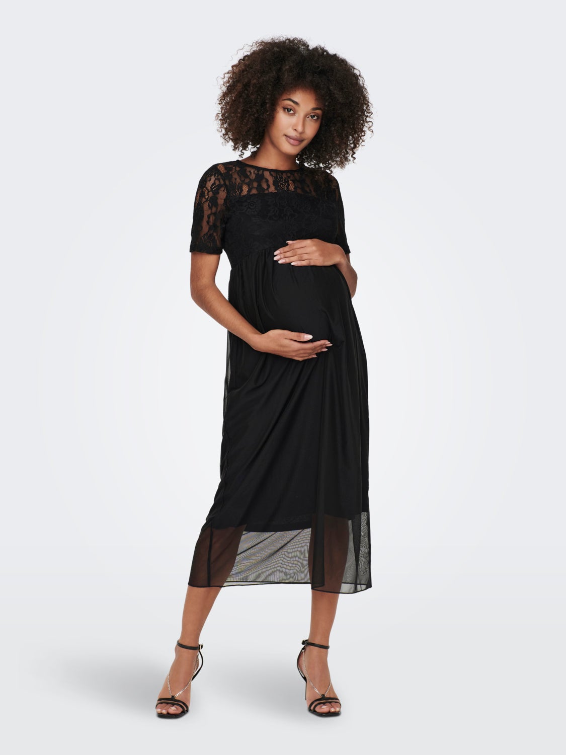 Mama Mesh Midi dress