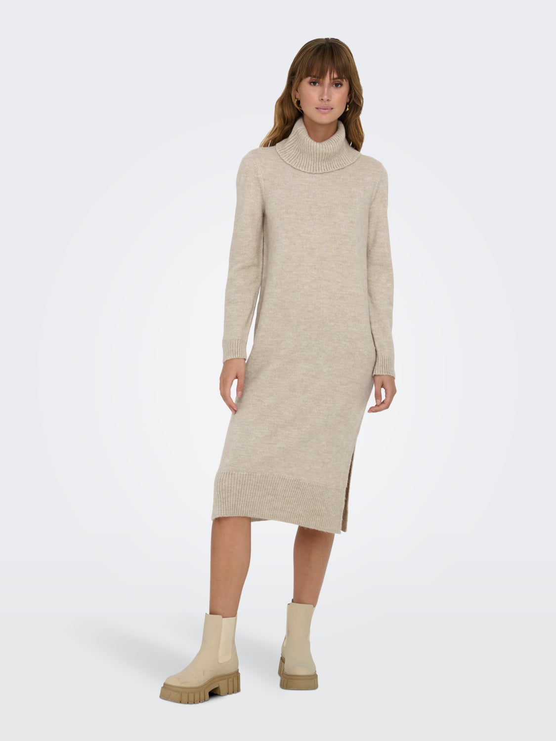 Roll neck Knitted Dress