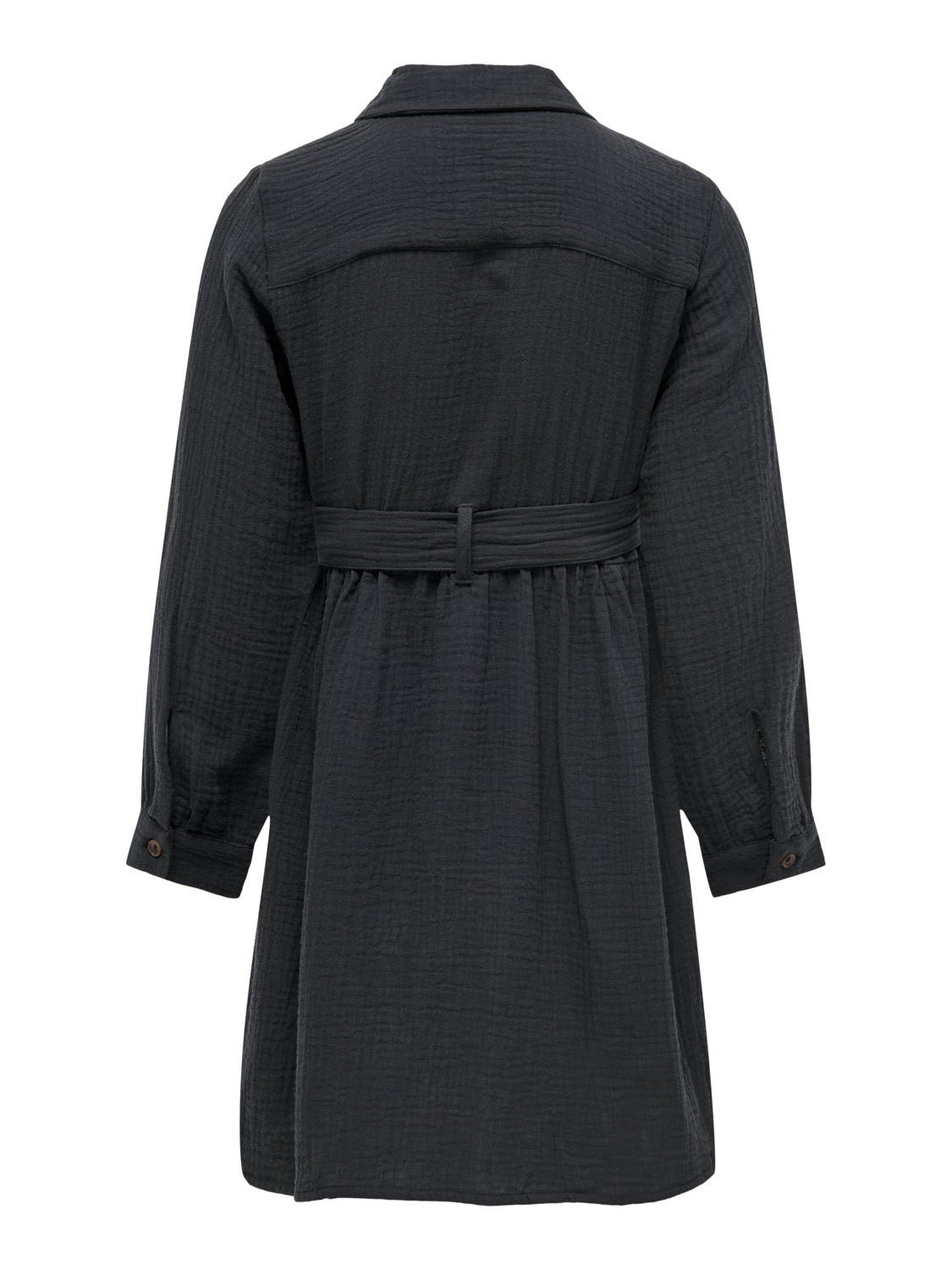 Tie belt detailed Shirt dress