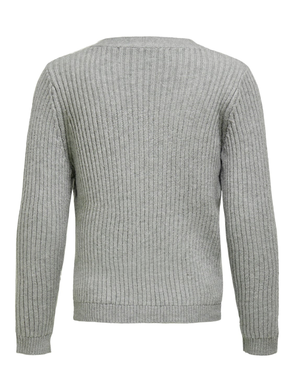 V-Neck Knit Cardigan