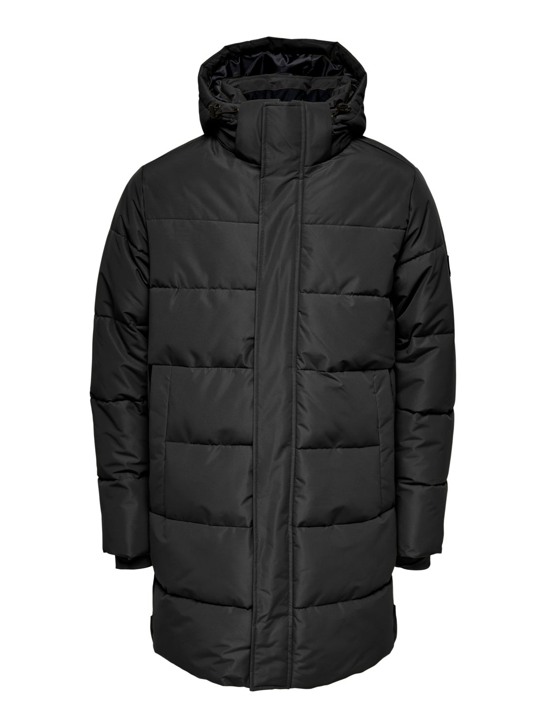 Jacket with detachable hood