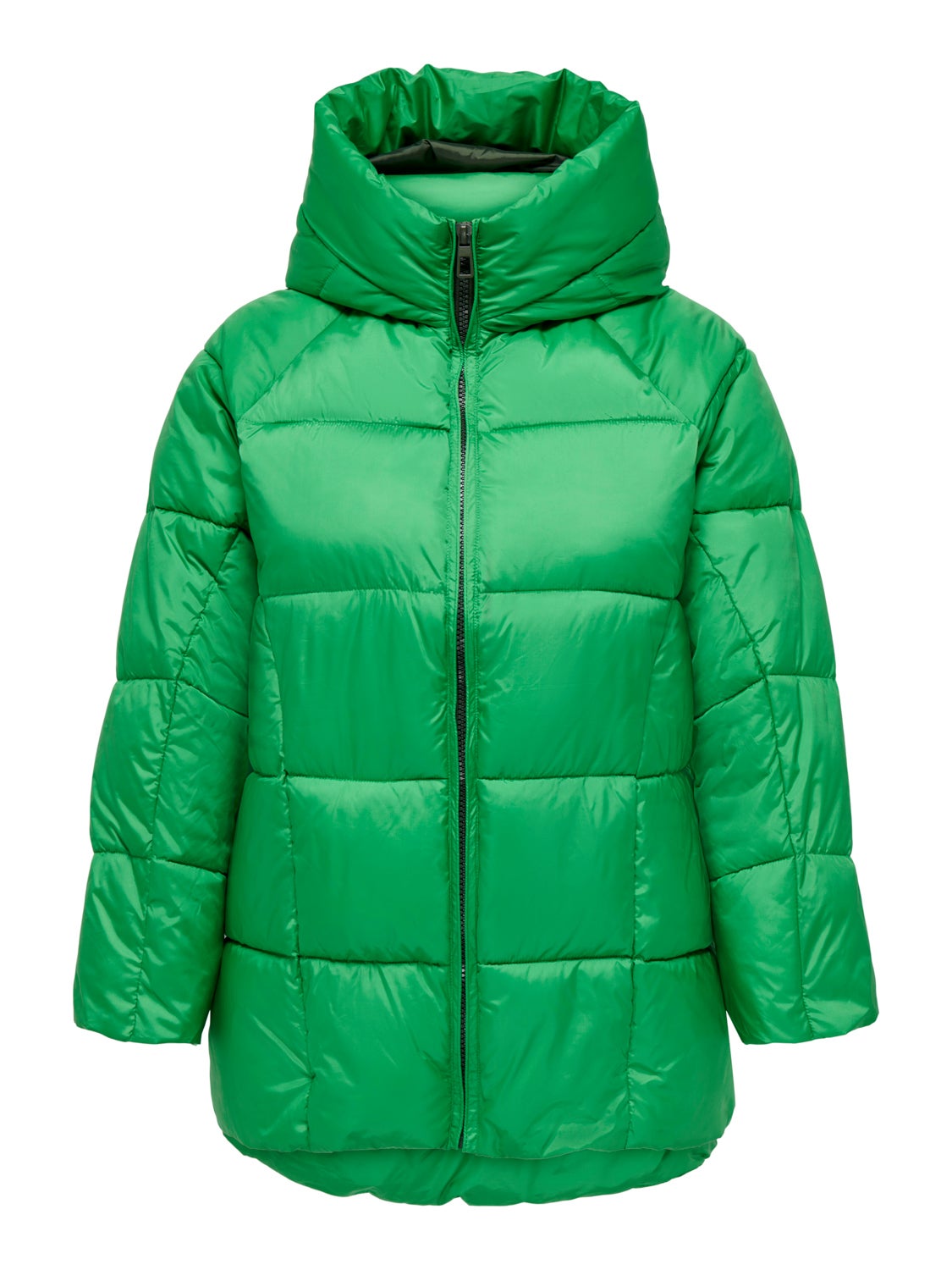 Curvy short puffer jacket