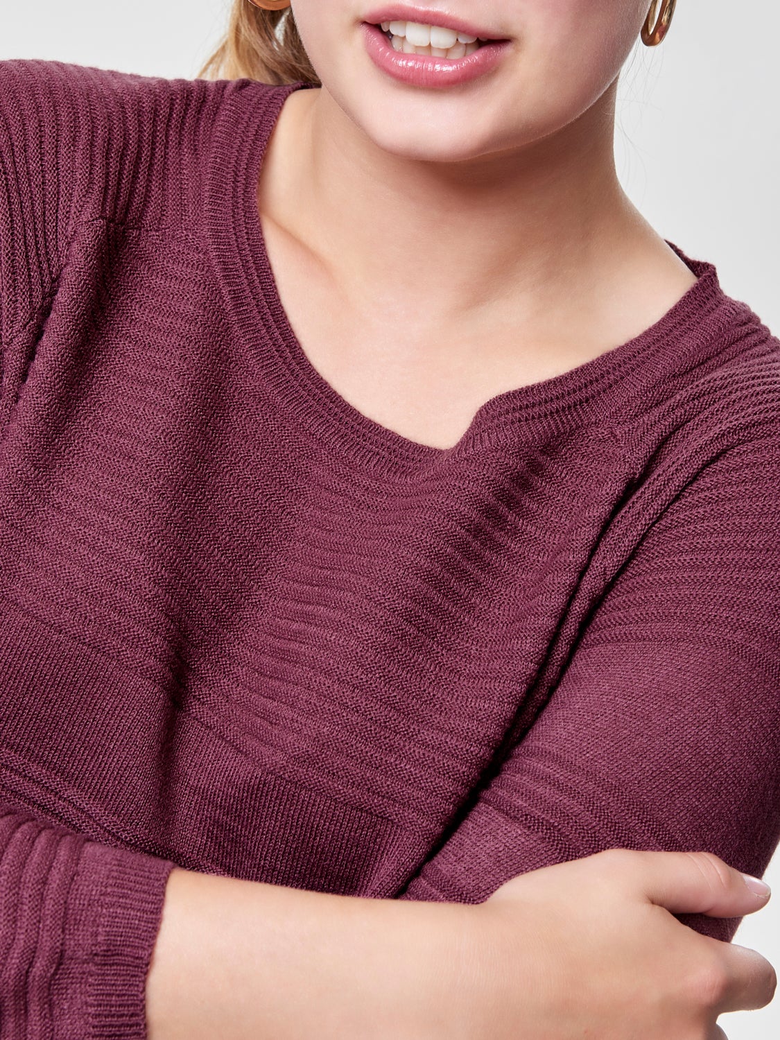 Texture Knitted Pullover