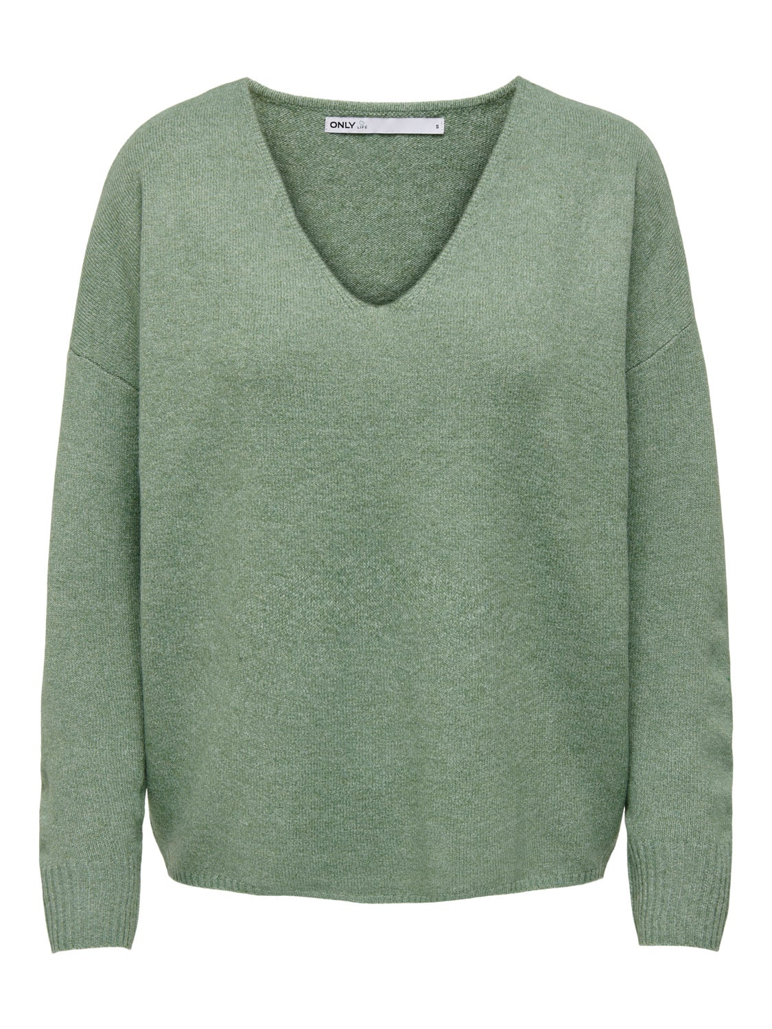 V-neck Knitted Pullover