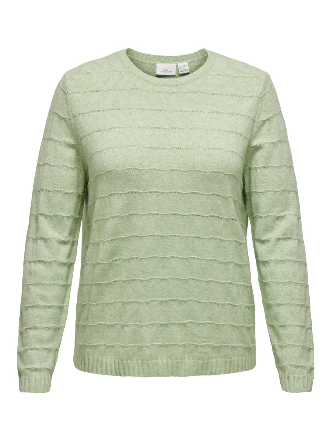 Curvy o-hals sweatshirt