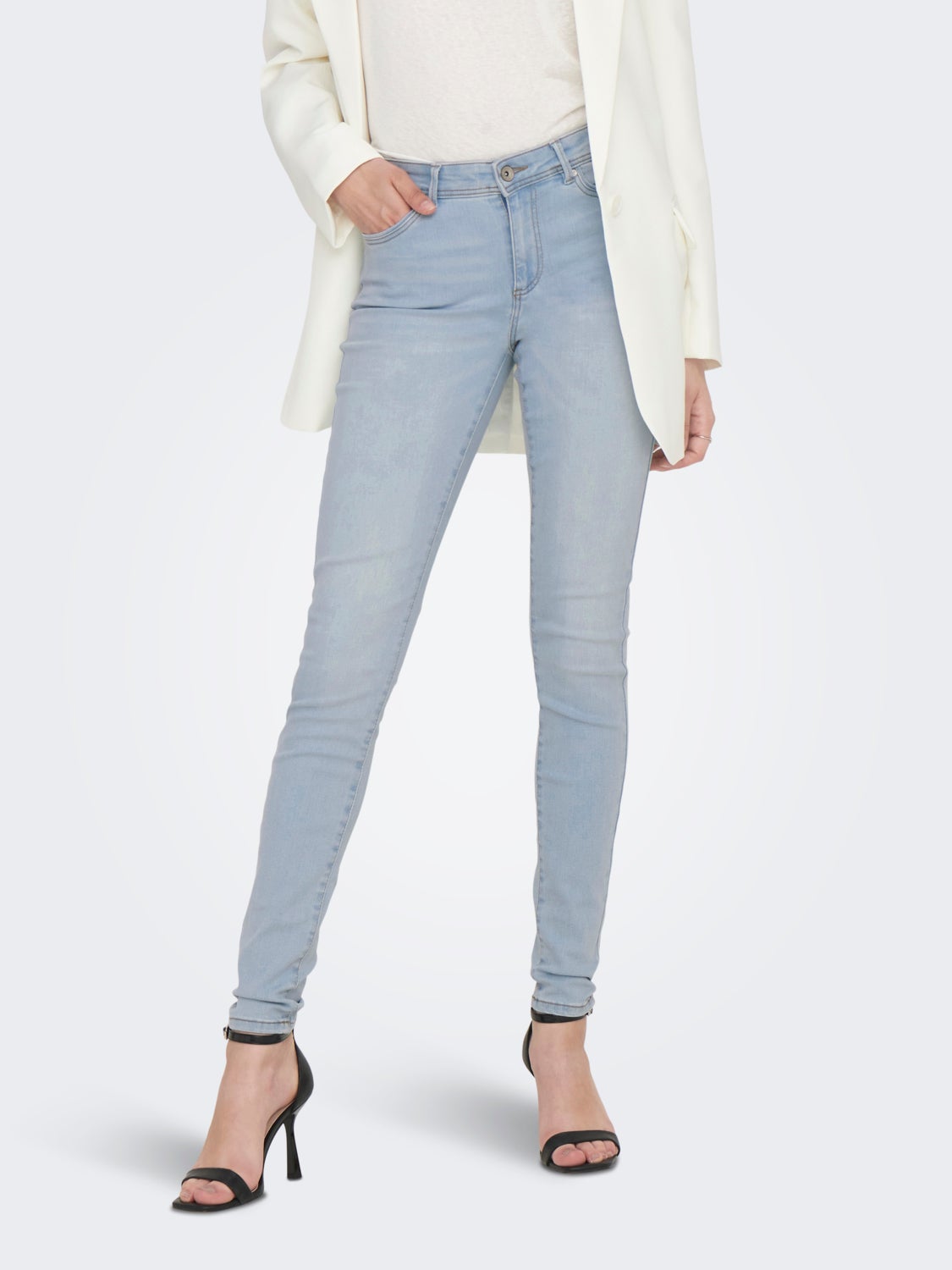 ONLWAUW LIFE MID Skinny fit jeans