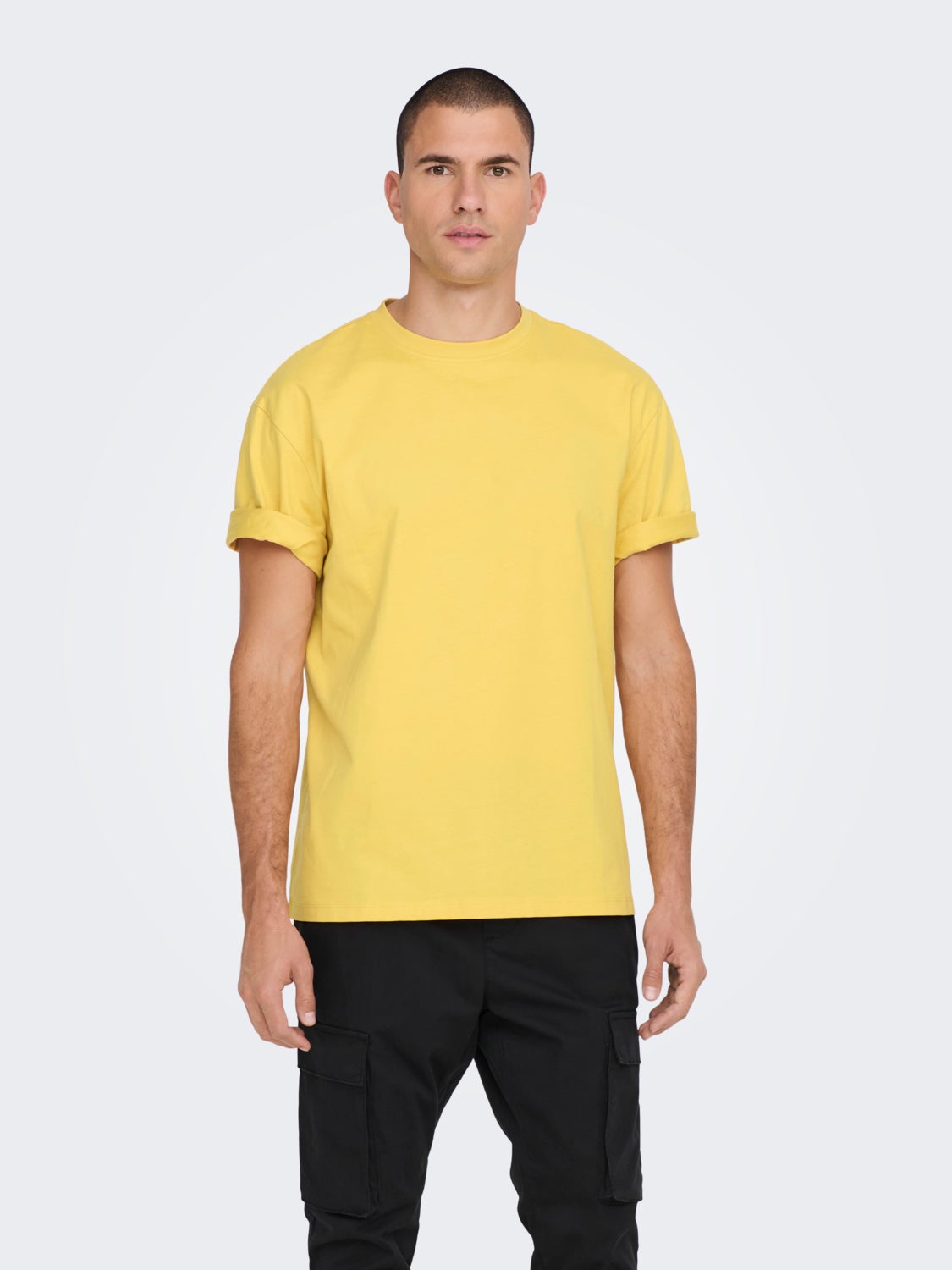Oversized o-hals t-shirt