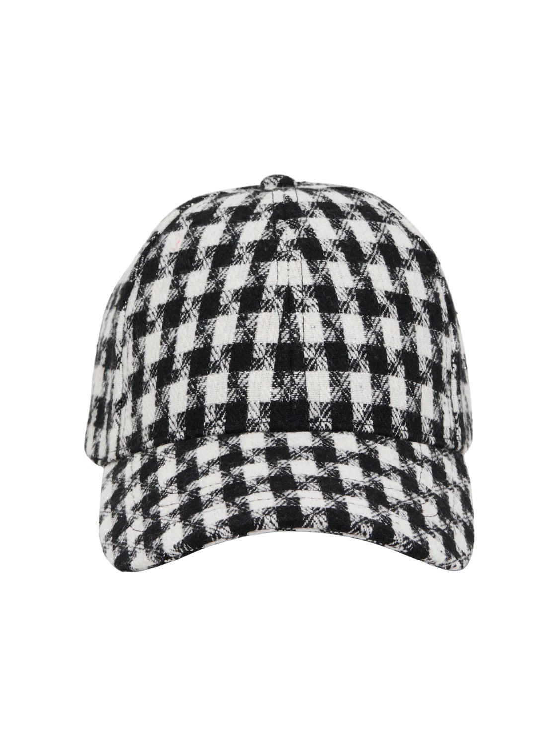 Checked cap