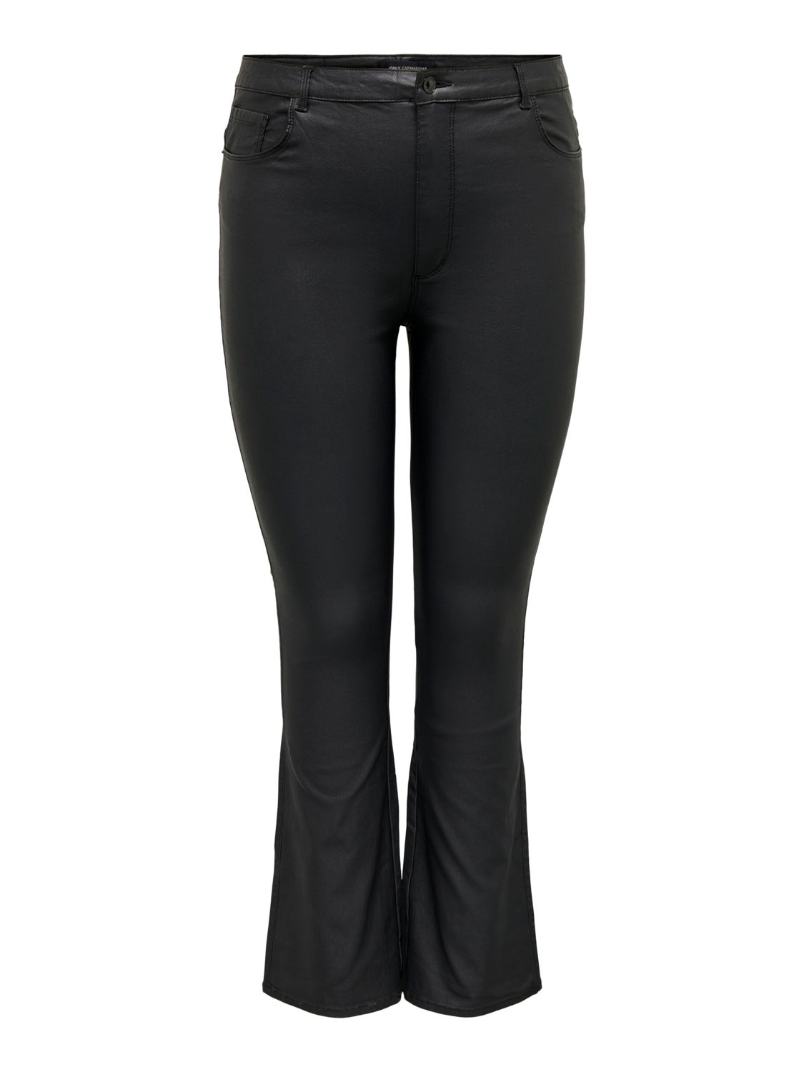 Curvy Flared coated pants