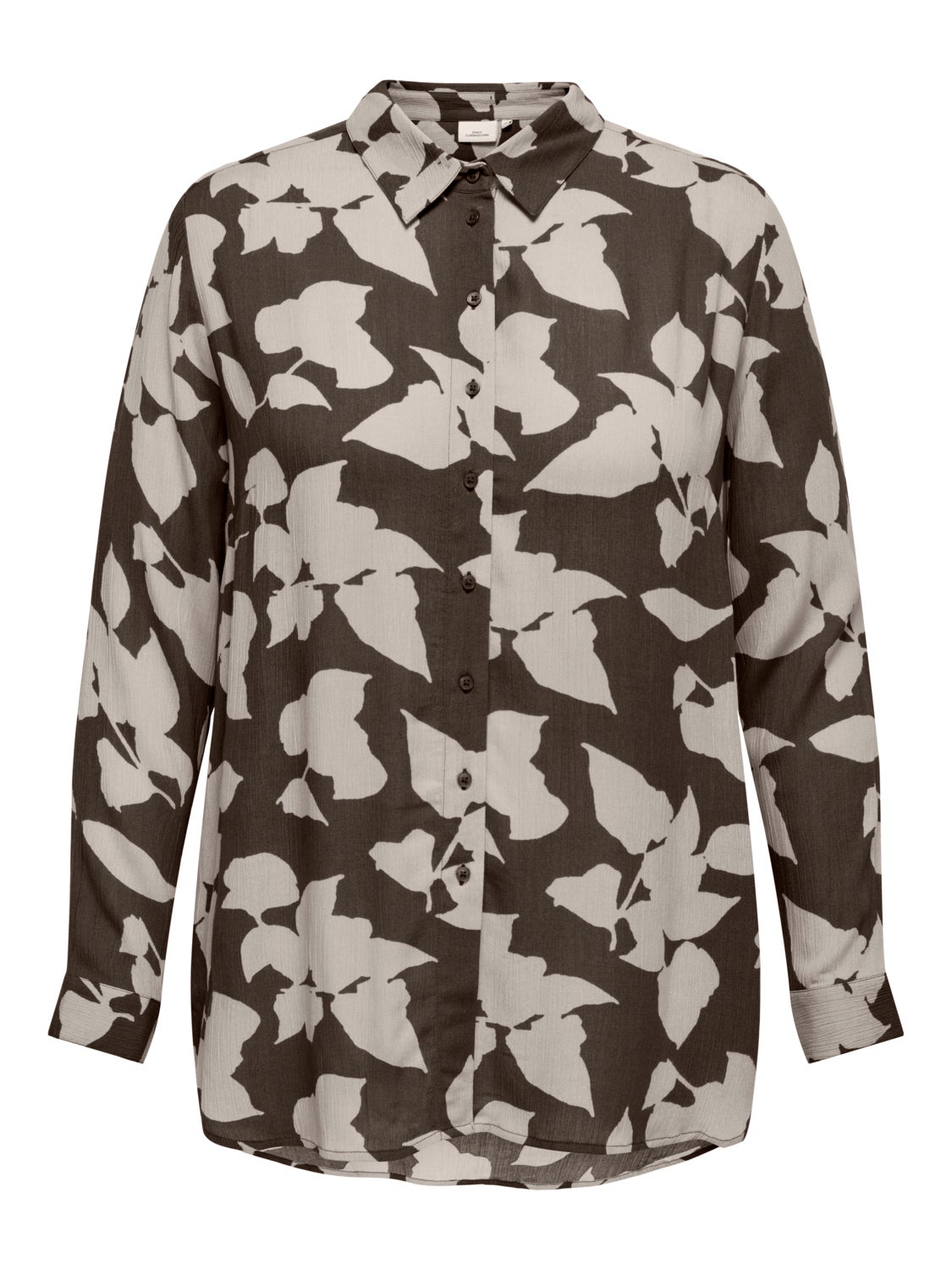 curvy shirt with print