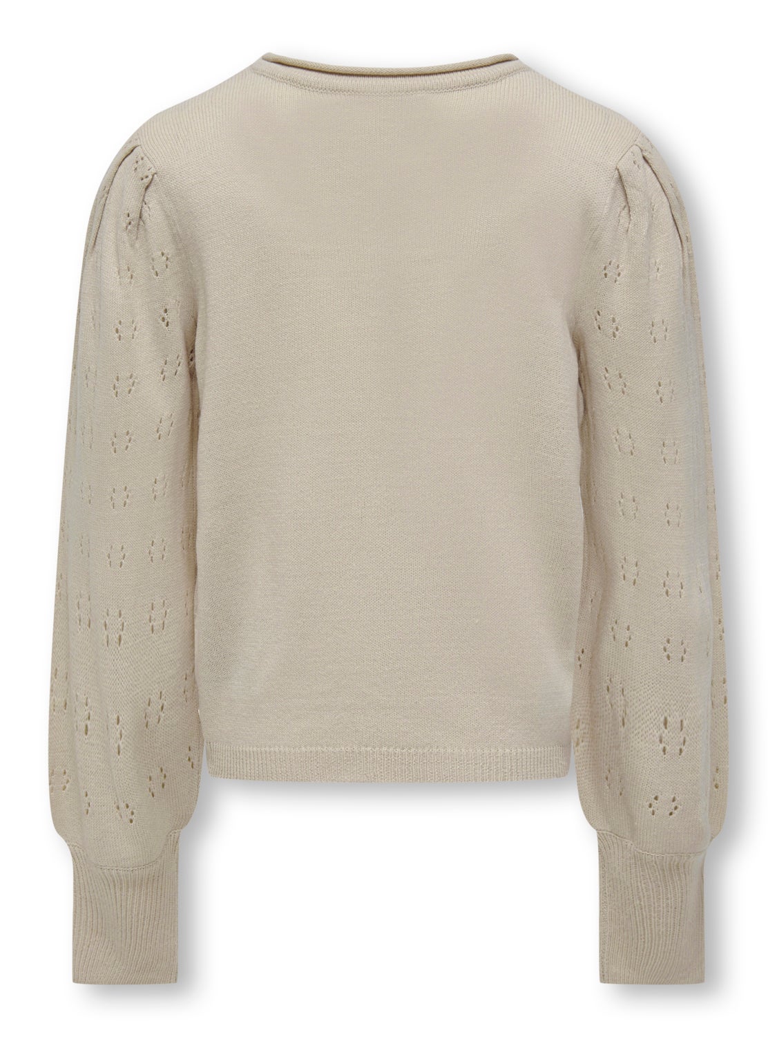 Puff sleeve Knitted Pullover