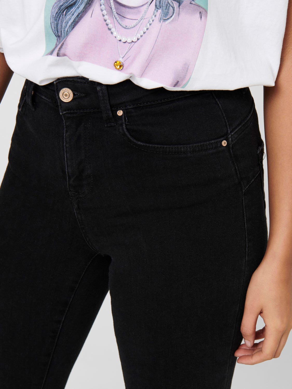 ONLPower mid push up Skinny fit jeans