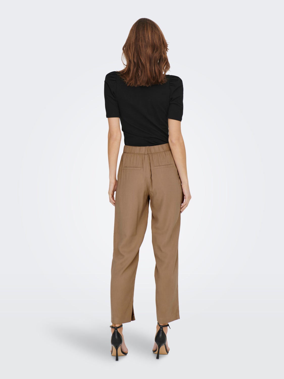 Straight Fit High waist Trousers