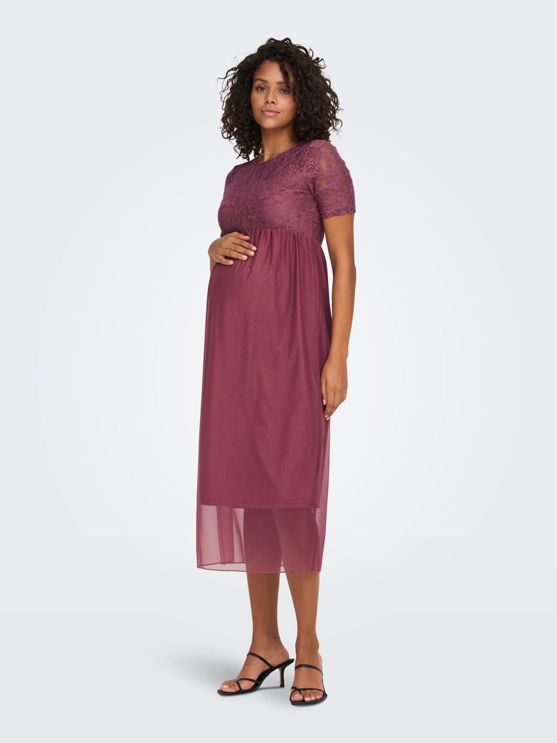 Mama Mesh Midi dress