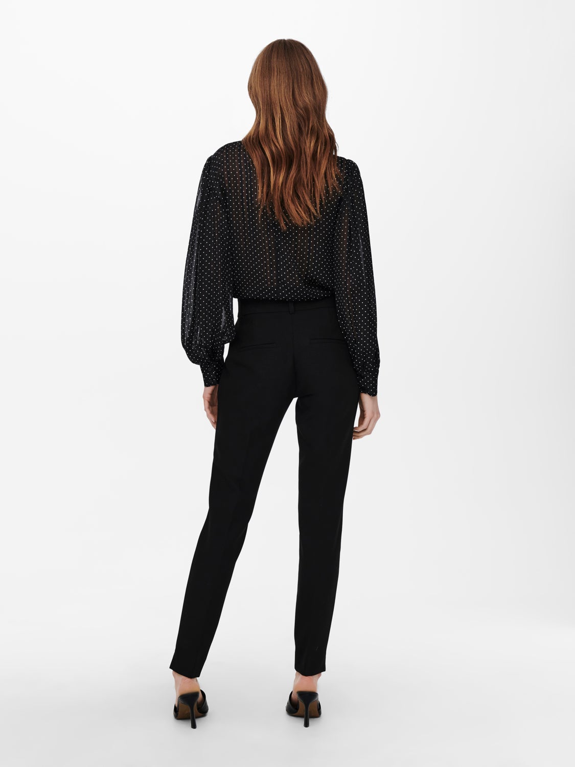 High Waisted Cigaret Pants