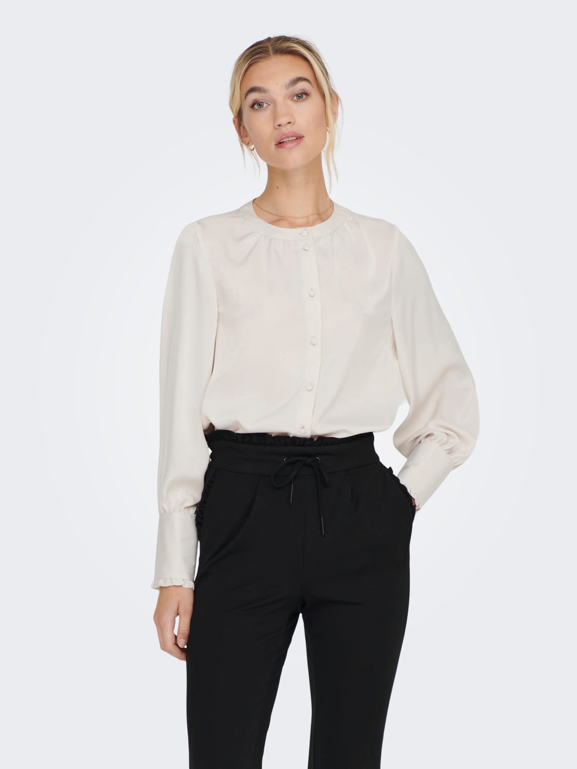 Solid colored Long Sleeved Top