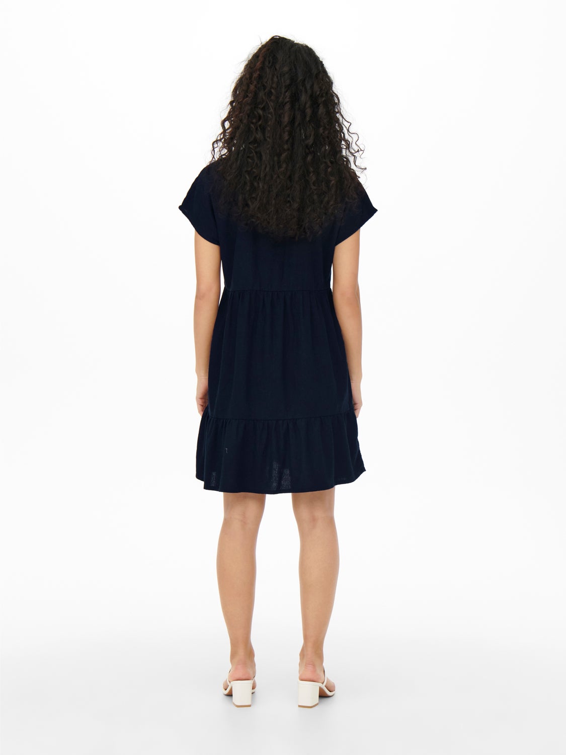 Short sleeved Linen dress