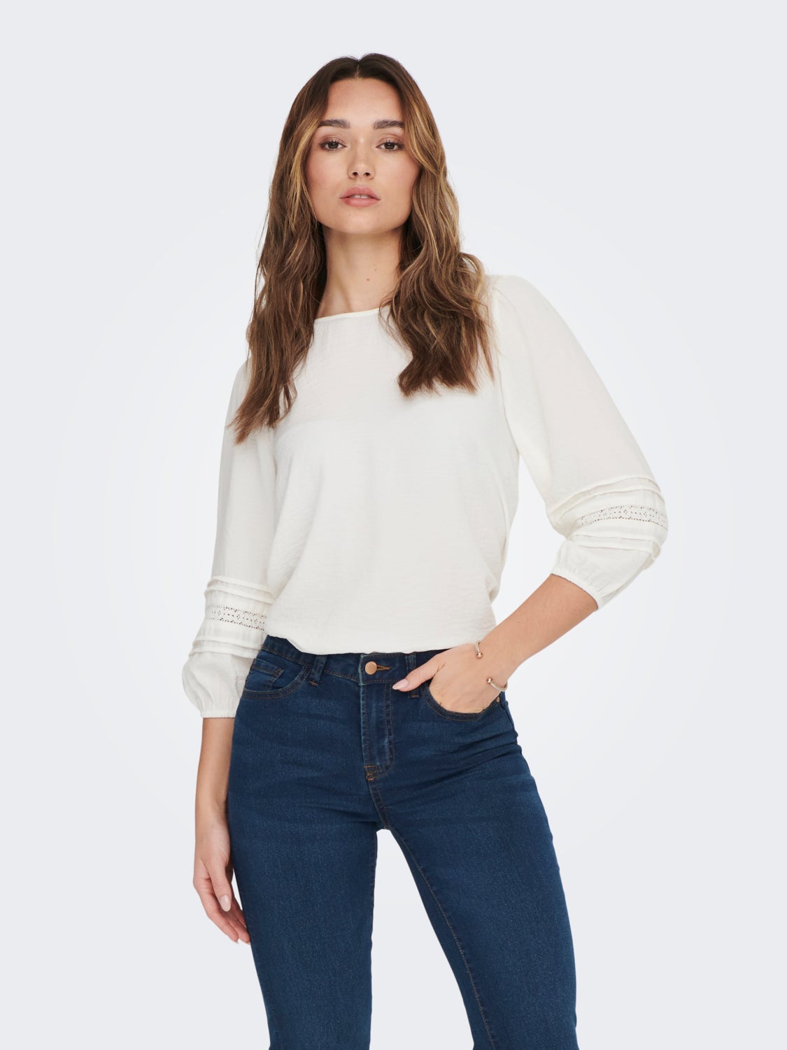 Top With Lace Details