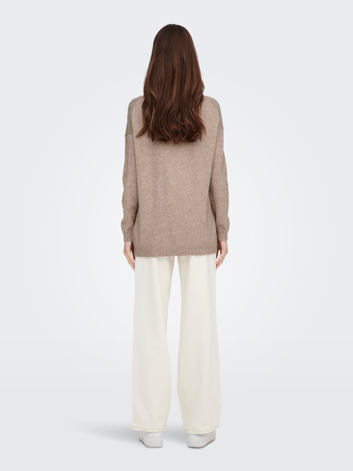 High neck Knitted Pullover