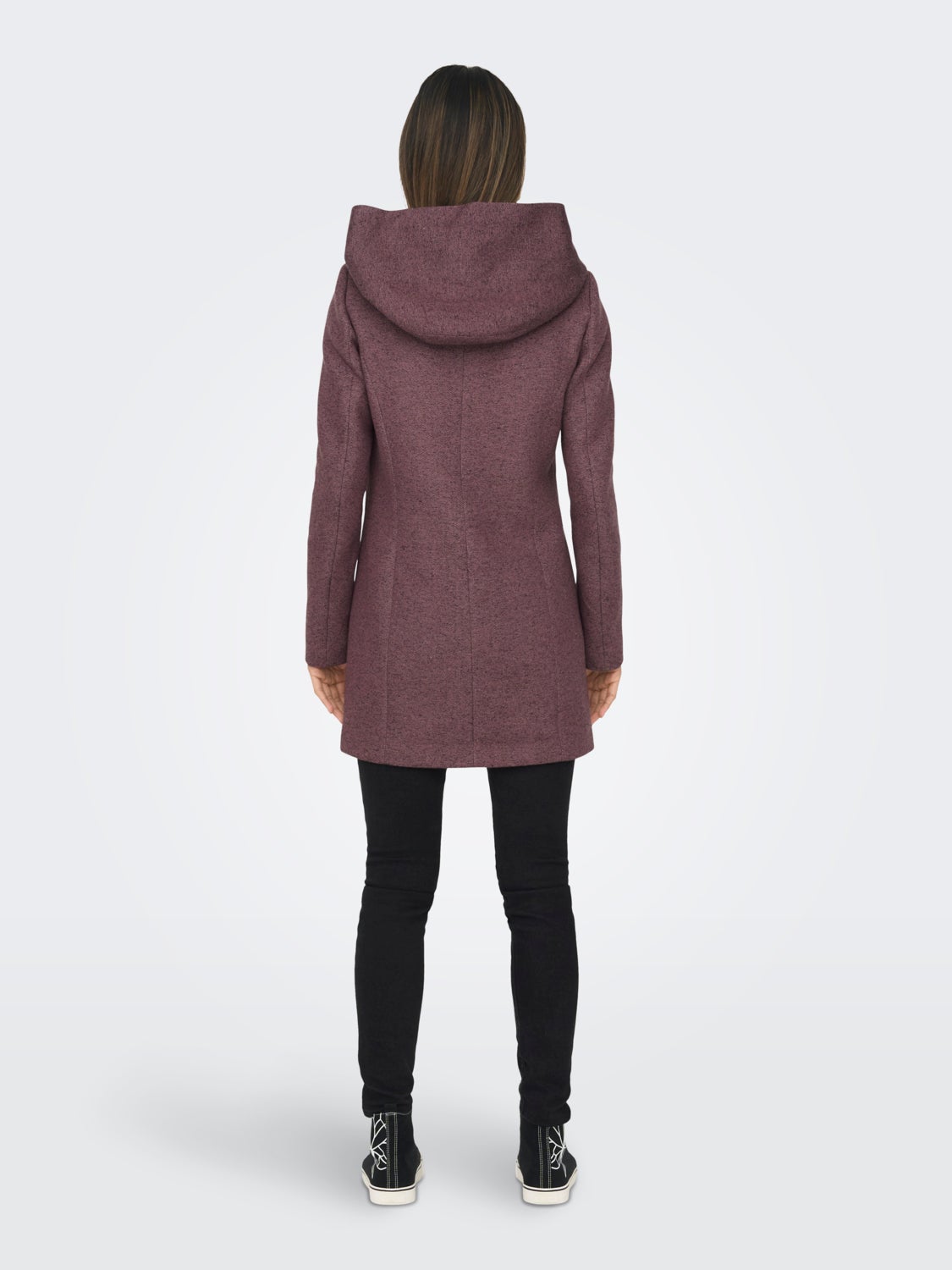 Coat with hood