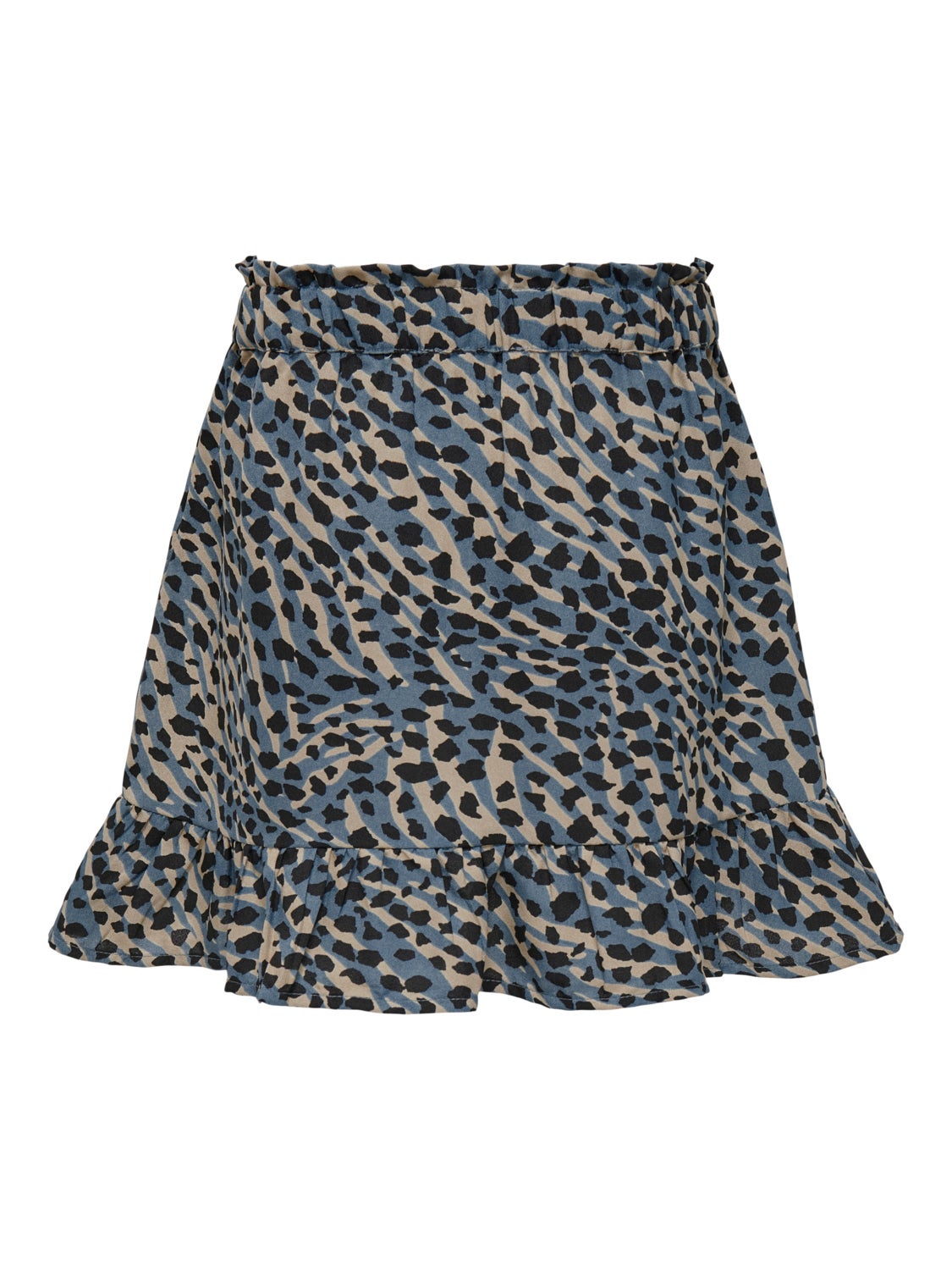 Patterned frill Skirt