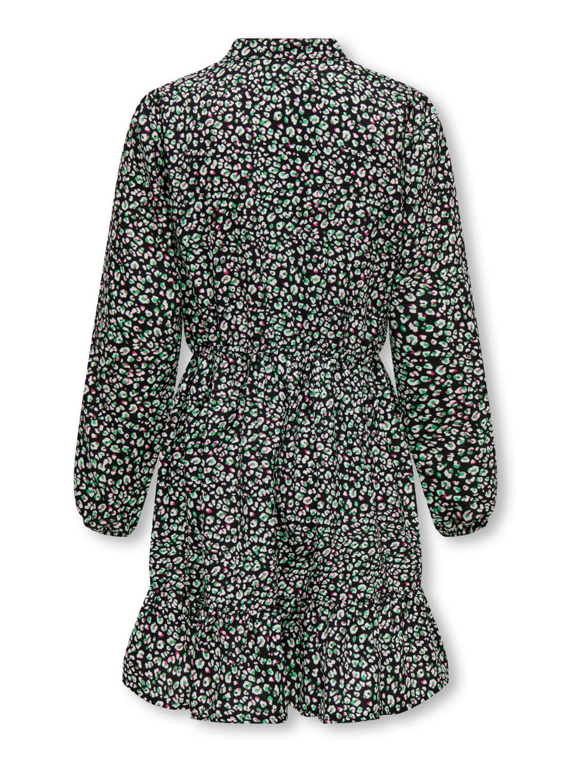 Mini dress with china collar