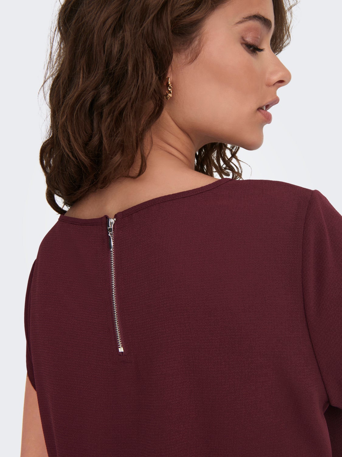 Loose Short Sleeved Top