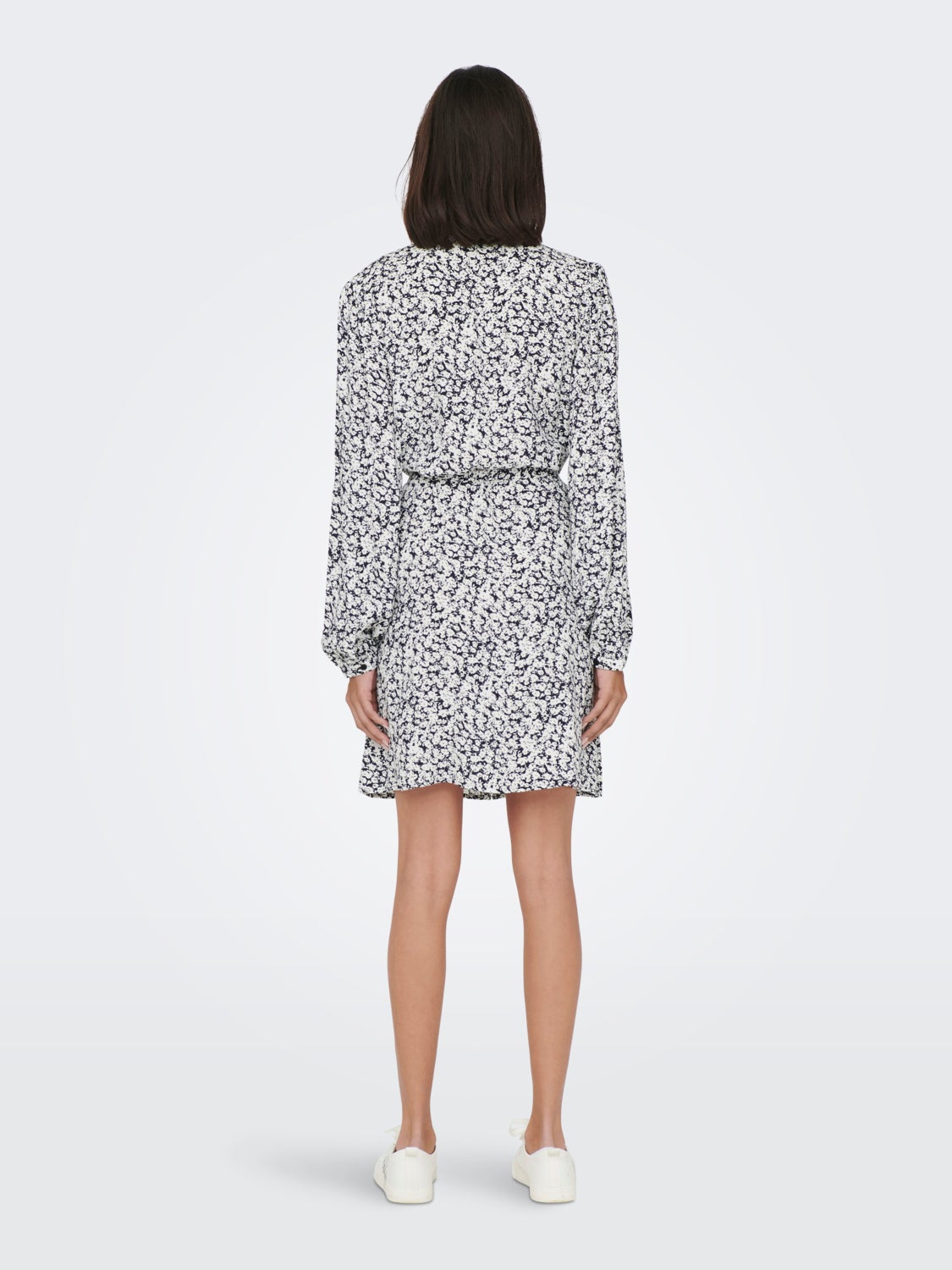 Mini Printed shirt dress