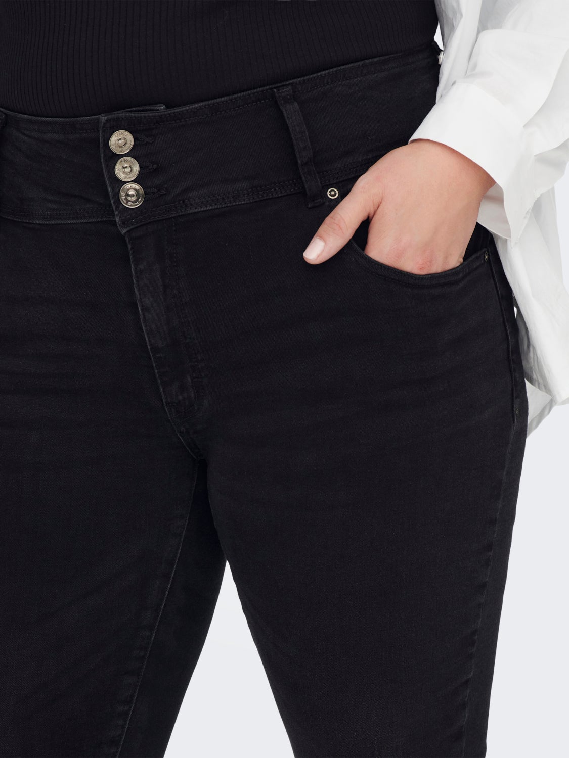 CARANEMONE REG SLIM FIT ANK  WB AZ9 BLK