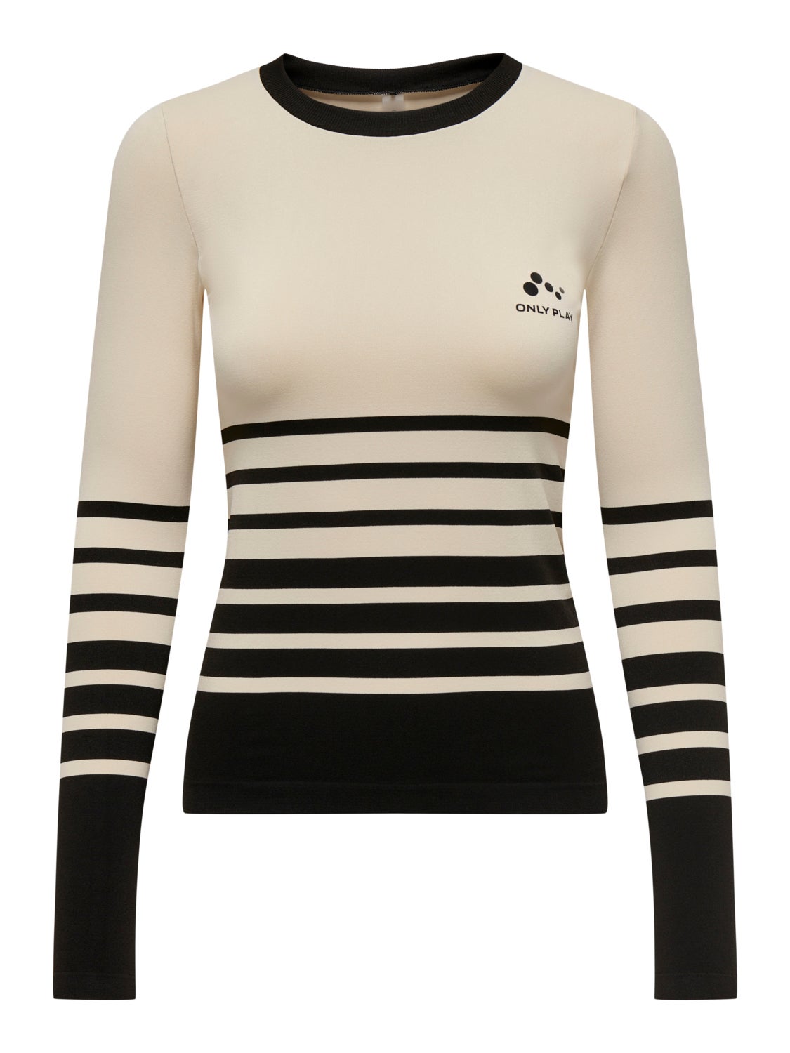 Sports top with long sleeves