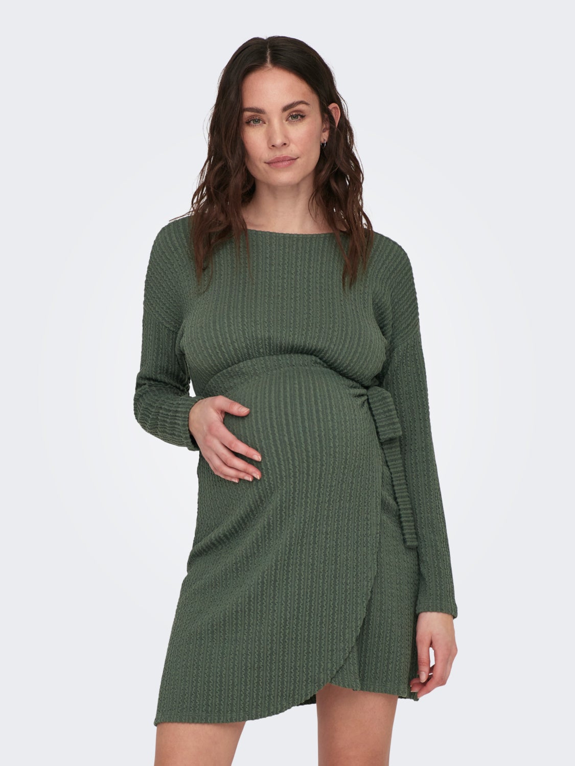 Mama wrap dress