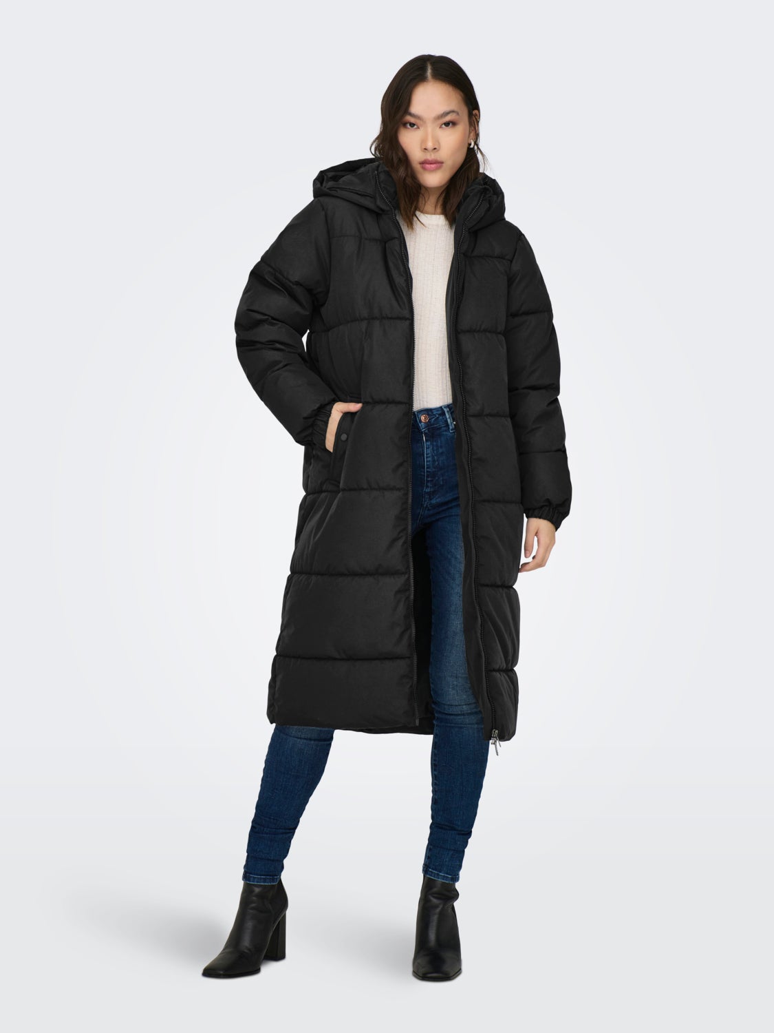 Long puffer jacket