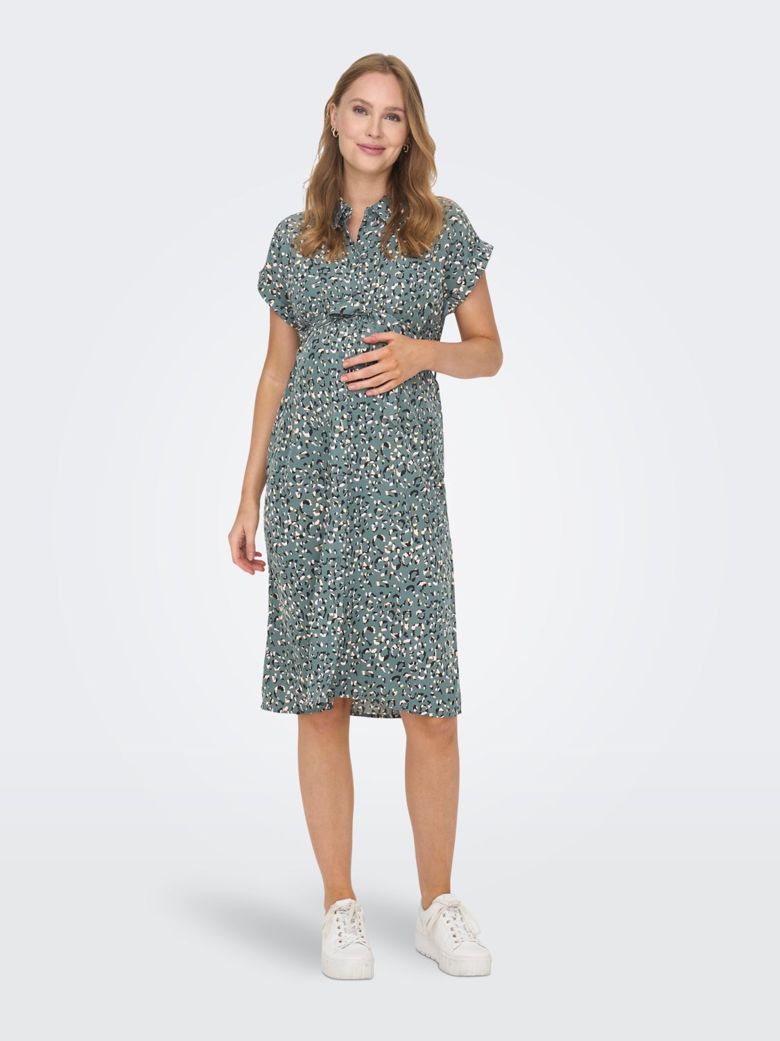 Mama mini shirt dress