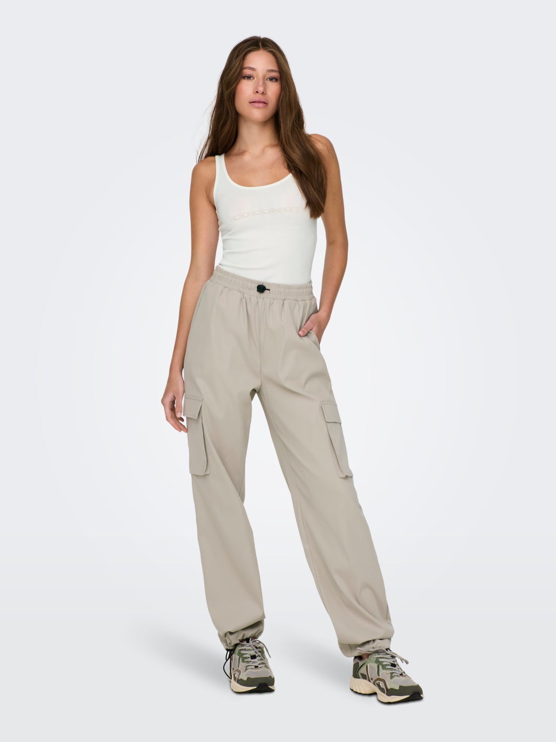 Cargo Pants With Strings