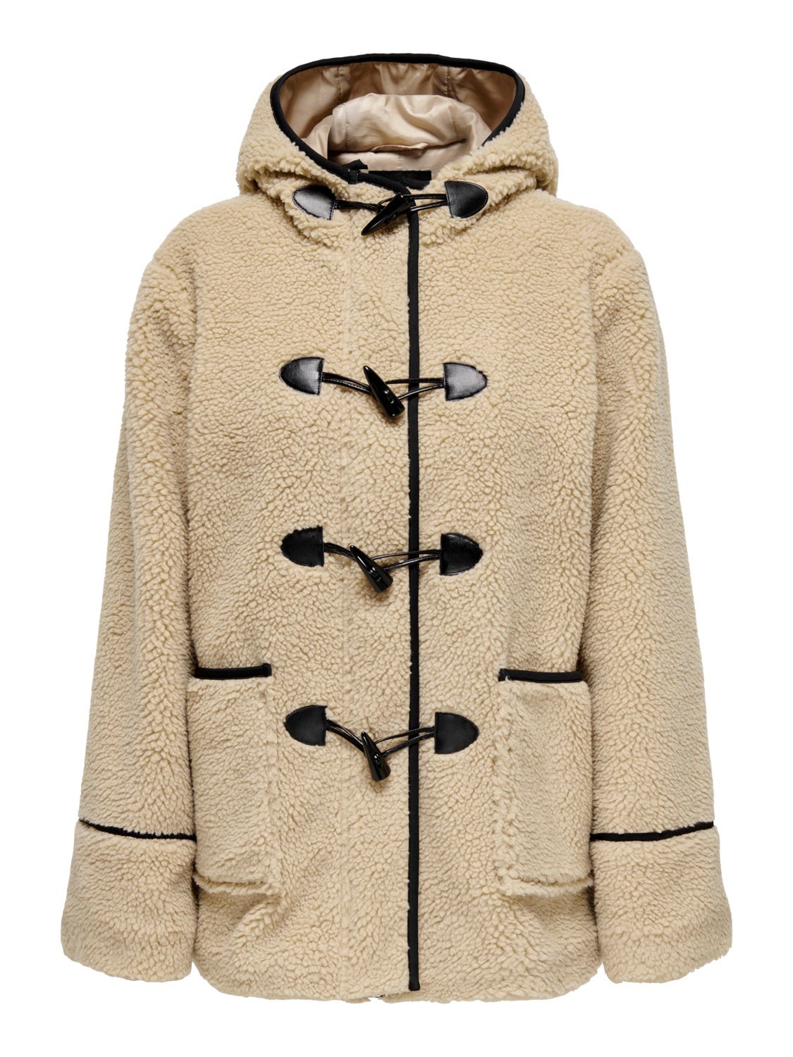 Short teddy coat