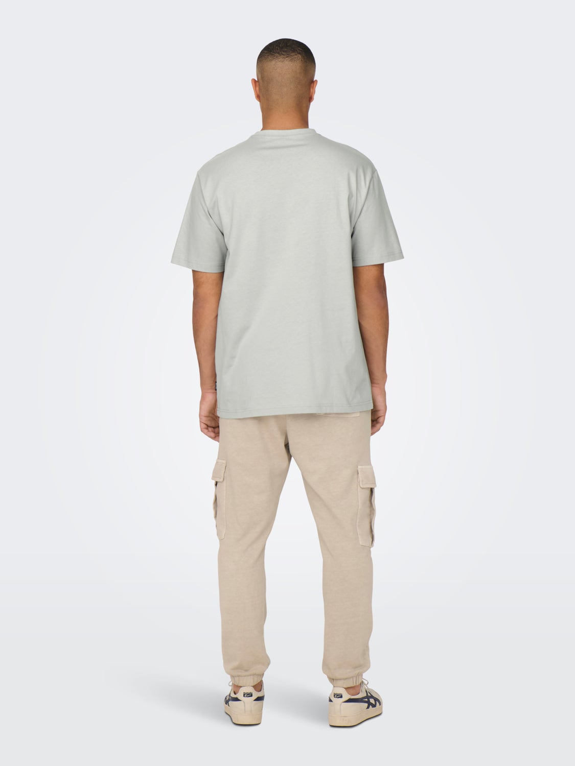 Oversized o-hals t-shirt