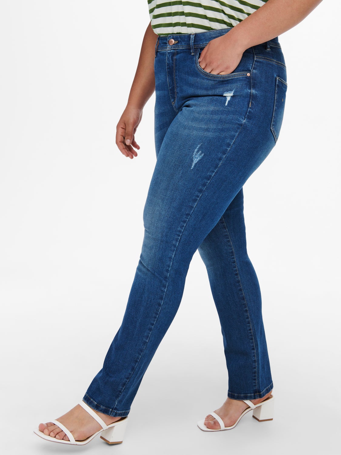 Skinny Fit Mid waist Jeans