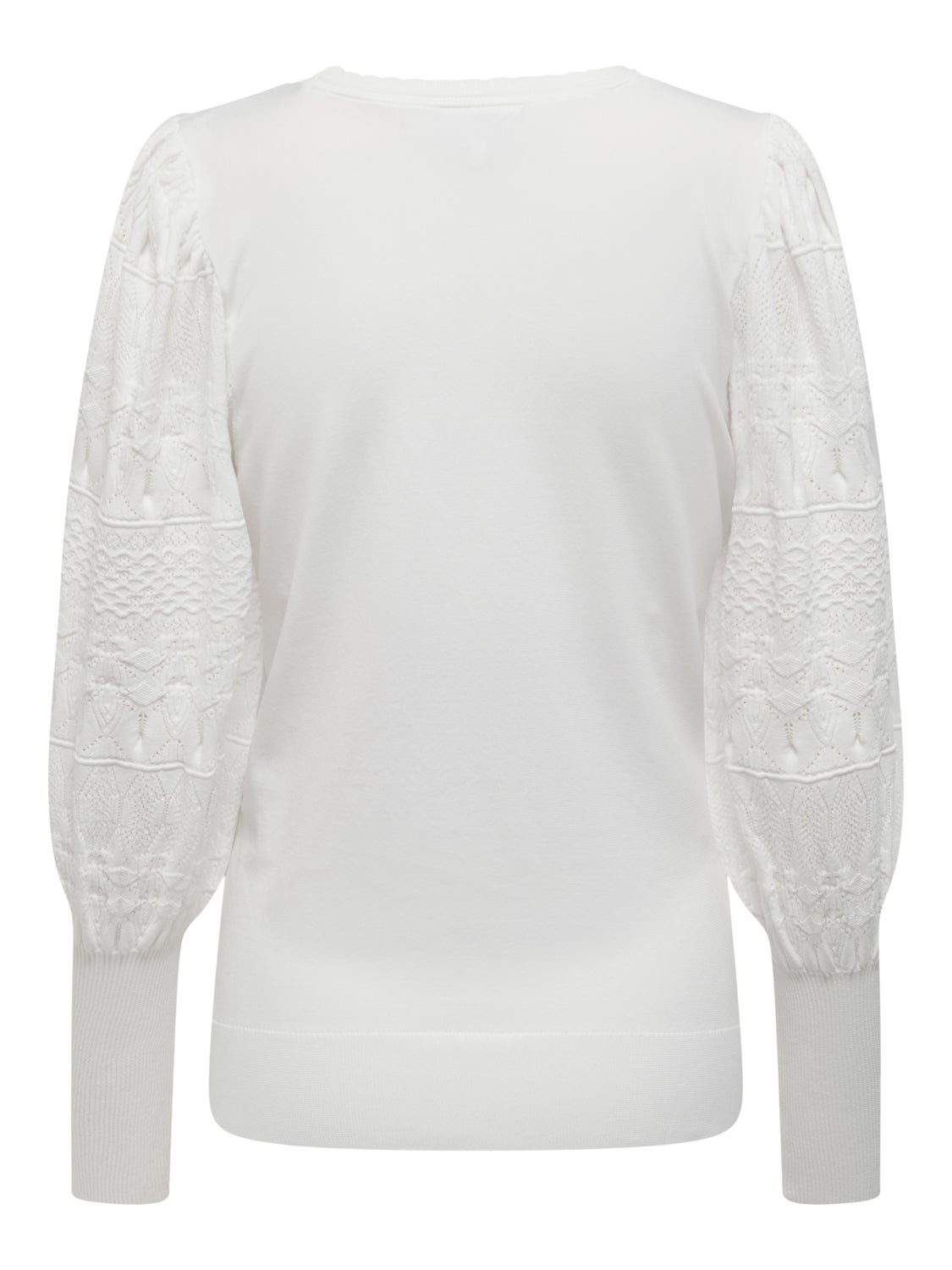 Mama O-neck Knitted Pullover