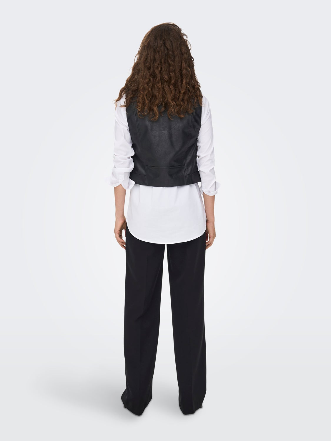 Faux leather Waistcoat