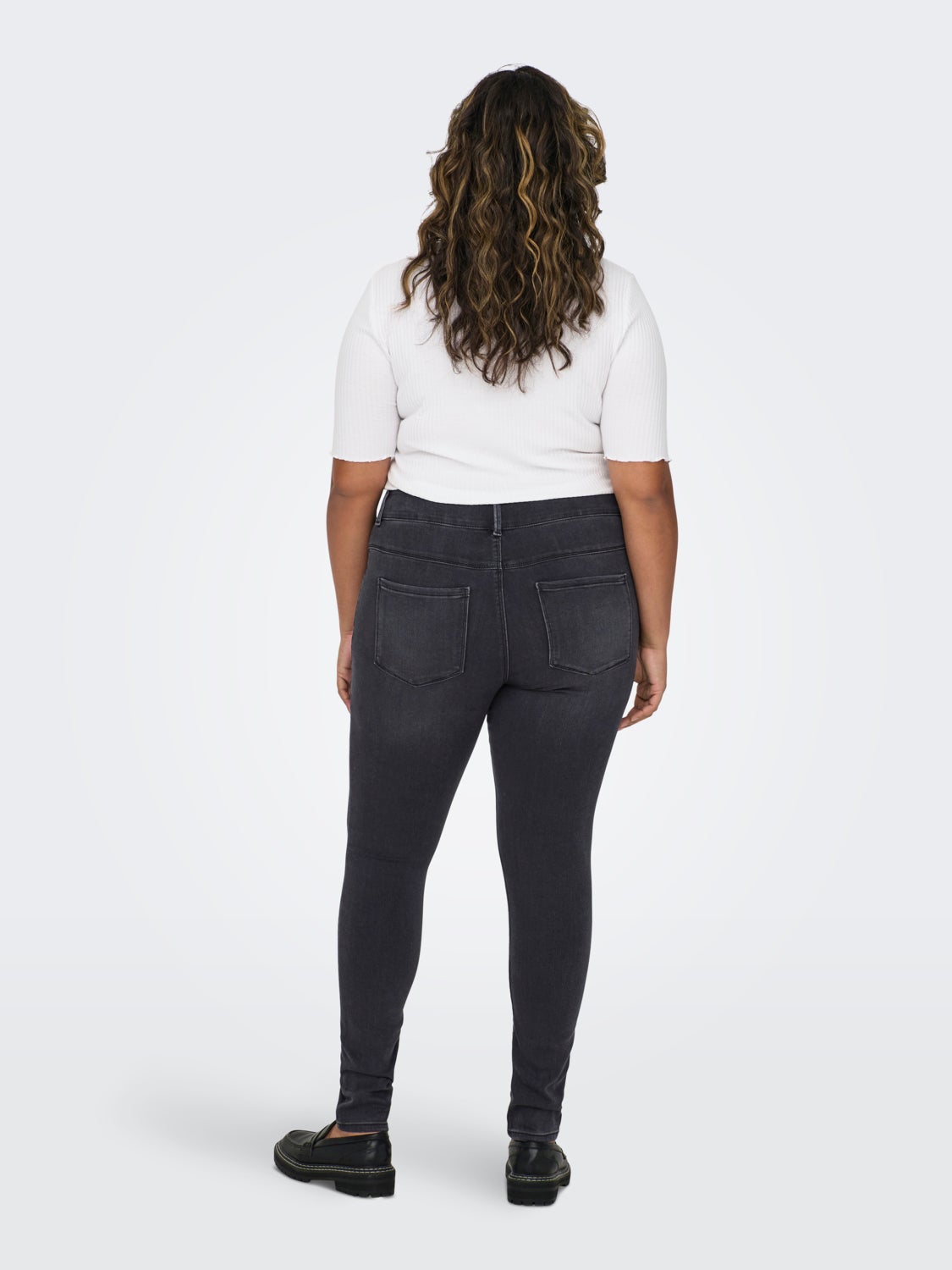 Curvy CarStorm Life HW Wide Skinny fit jeans